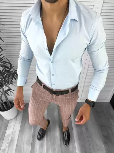 Tinuta barbati smart casual Pantaloni + Camasa  12709