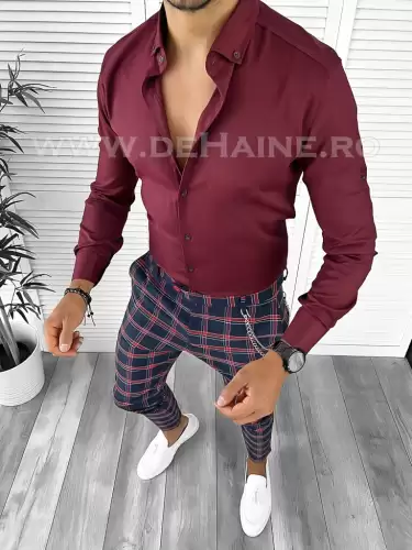 Tinuta barbati smart casual Pantaloni + Camasa B8844