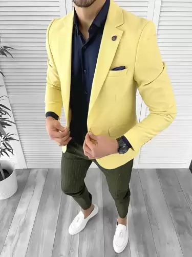 Tinuta barbati smart casual Pantaloni + Camasa + Sacou 10259