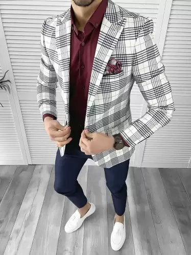 Tinuta barbati smart casual Pantaloni + Camasa + Sacou 10566