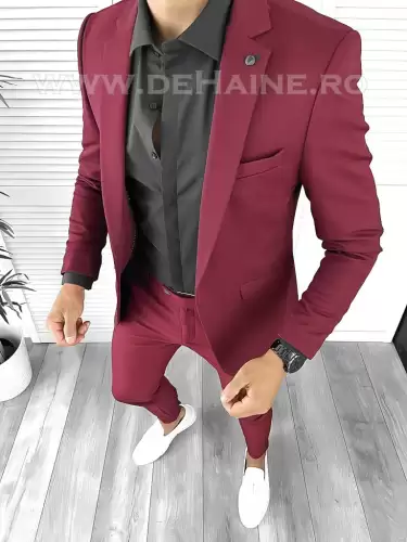 Tinuta barbati smart casual Pantaloni + Camasa + Sacou B8530