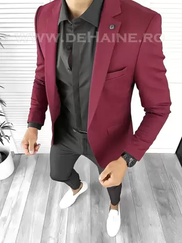 Tinuta barbati smart casual Pantaloni + Camasa + Sacou B8531