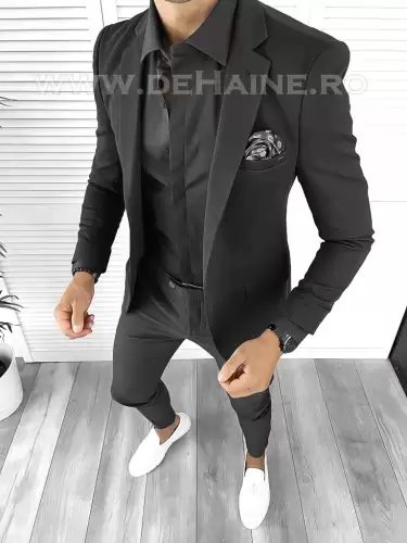Tinuta barbati smart casual Pantaloni + Camasa + Sacou B8544