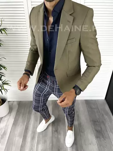 Tinuta barbati smart casual Pantaloni + Camasa + Sacou B9260