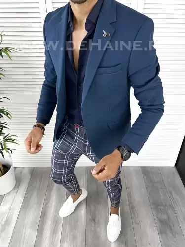 Tinuta barbati smart casual Pantaloni + Camasa + Sacou B9261