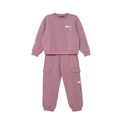 Trening EA7 NATURAL VENTUS PACK GIRL T-SUIT CN PANTS CARGO