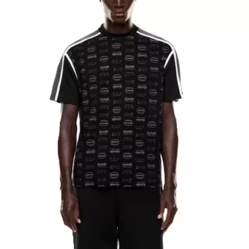 Tricou EA7 TRAIN GRAPHIC SERIES M TEE SS MONOGRAM ALL OVER