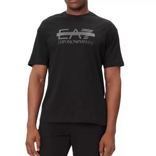Tricou EA7 TRAIN LOGO SERIES M TEE SS LOGO BARRED