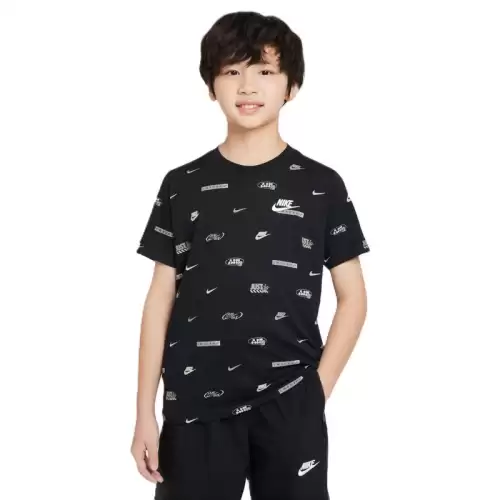 Tricou Nike K NSW TEE AOP