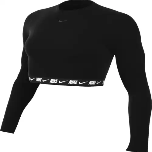 Tricou Nike W Nsw CROP TAPE LS top