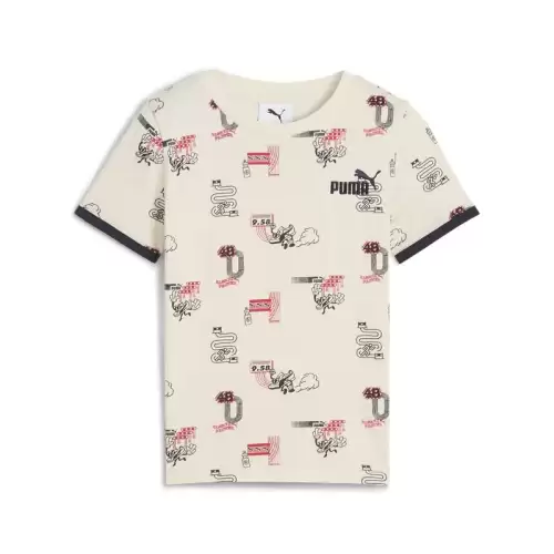 Tricou Puma LITTLE RUNNERS AOP Tee PS
