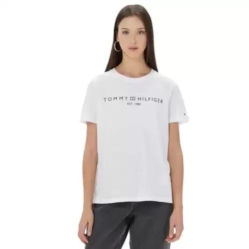 Tricou Tommy Hilfiger REG CORP LOGO C-NK SS