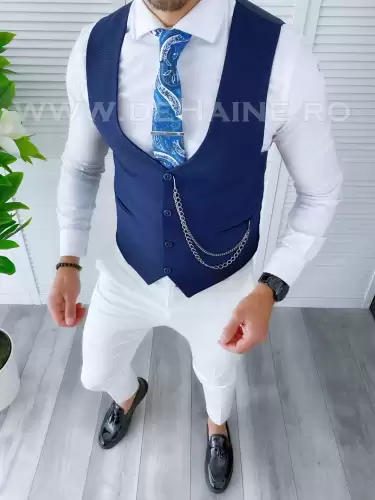 Vesta barbati eleganta bleumarin B4284 40-4.3
