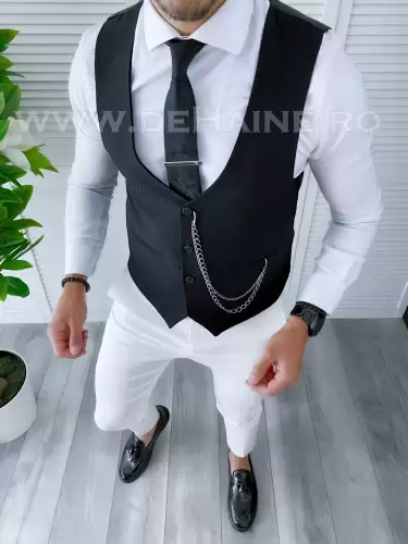 Vesta barbati eleganta neagra B4284 119