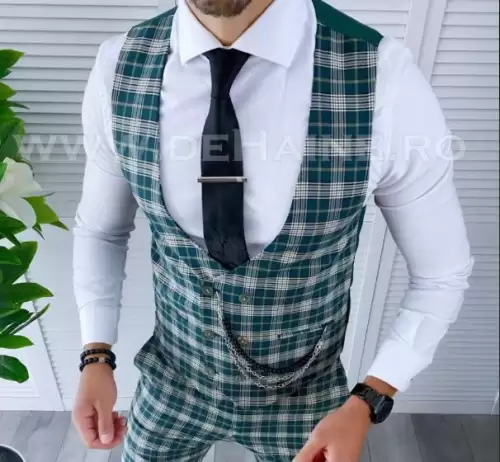 Vesta barbati eleganta slim fit 12380 e261-4