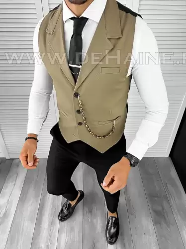 Vesta barbati eleganta slim fit maro B8088 O1-4.2