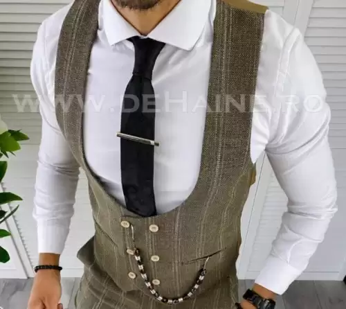 Vesta barbati slim fit 11948 E V2