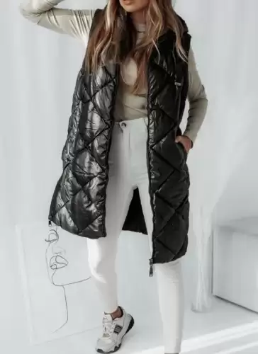 Vesta dama neagra de lungime medie